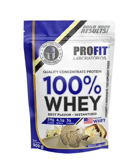 100% whey baunilha